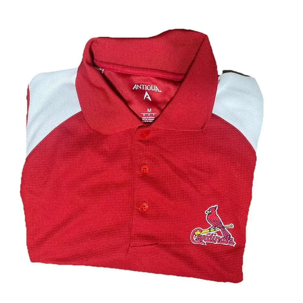 St. Louis Cardinals | Men’s Medium Polo Shirt - Picture 1 of 7